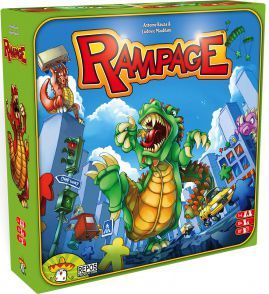 Rampage board game Asmodee ASMRAM01 Board Games A Z Rampage board game Asmodee ASMRAM01 Board Games A Z