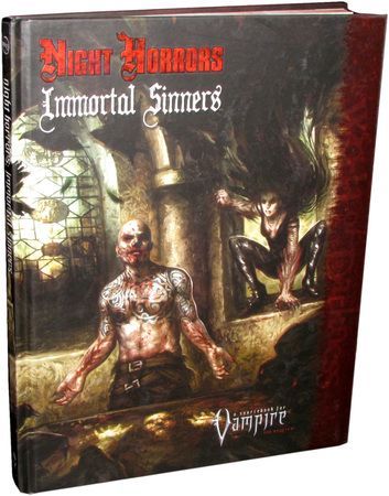 Night Horrors Immortal Sinners sourcebook Vampire The Masquerade RPG WWP25308 Night Horrors Immortal Sinners sourcebook Vampire The Masquerade RPG WWP25308