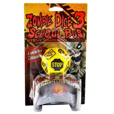 Zombie Dice 3 School Bus expansion Steve Jackson Games SJG131334 Board Games A Z Zombie Dice 3 School Bus expansion Steve Jackson Games SJG131334 Board Games A Z