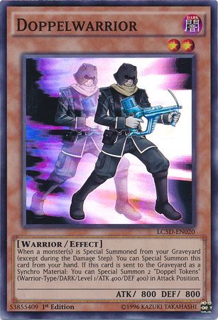 Doppelwarrior LC5D EN020 Super Rare 1st Edition Doppelwarrior LC5D EN020 Super Rare 1st Edition