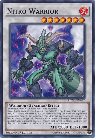 Nitro Warrior LC5D EN032 Common 1st Edition Nitro Warrior LC5D EN032 Common 1st Edition