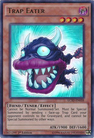 Trap Eater LC5D EN058 Ultra Rare 1st Edition Trap Eater LC5D EN058 Ultra Rare 1st Edition