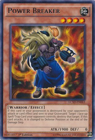 Power Breaker LC5D EN063 Rare 1st Edition Legendary Collection 5D s LC5D Singles Power Breaker LC5D EN063 Rare 1st Edition Legendary Collection 5D s LC5D Singles