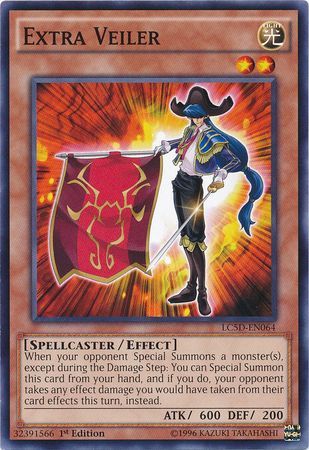 Extra Veiler LC5D EN064 Common 1st Edition Extra Veiler LC5D EN064 Common 1st Edition