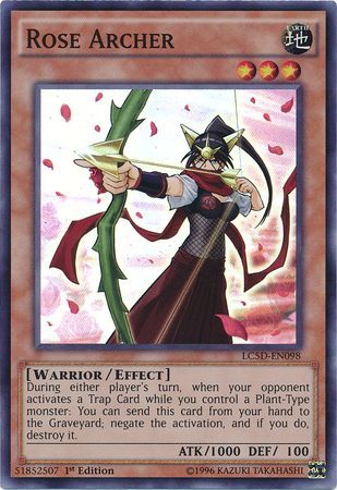 Rose Archer LC5D EN098 Super Rare 1st Edition Legendary Collection 5D s LC5D Singles Rose Archer LC5D EN098 Super Rare 1st Edition Legendary Collection 5D s LC5D Singles