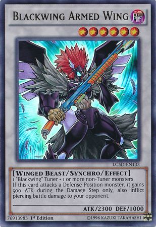 Blackwing Armed Wing LC5D EN133 Ultra Rare 1st Edition Legendary Collection 5D s LC5D Singles Blackwing Armed Wing LC5D EN133 Ultra Rare 1st Edition Legendary Collection 5D s LC5D Singles