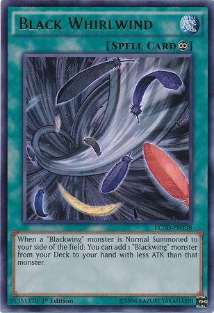 Black Whirlwind LC5D EN138 Ultra Rare 1st Edition Legendary Collection 5D s LC5D Singles Black Whirlwind LC5D EN138 Ultra Rare 1st Edition Legendary Collection 5D s LC5D Singles