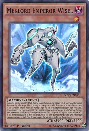 Meklord Emperor Wisel LC5D EN168 Super Rare 1st Edition Legendary Collection 5D s LC5D Singles Meklord Emperor Wisel LC5D EN168 Super Rare 1st Edition Legendary Collection 5D s LC5D Singles
