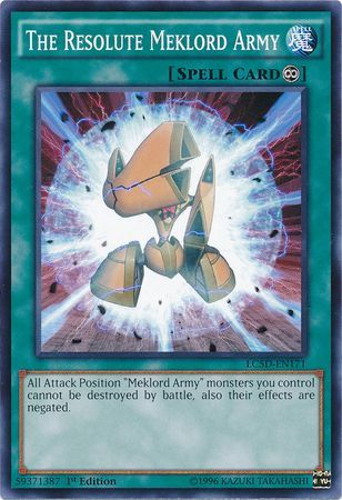 The Resolute Meklord Army LC5D EN171 Common 1st Edition Legendary Collection 5D s LC5D Singles The Resolute Meklord Army LC5D EN171 Common 1st Edition Legendary Collection 5D s LC5D Singles