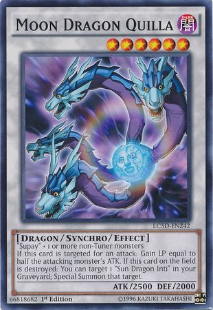 Moon Dragon Quilla LC5D EN242 Common 1st Edition Moon Dragon Quilla LC5D EN242 Common 1st Edition