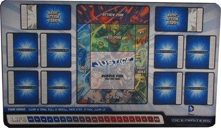 Justice League Playmat DC Dice Masters Justice League Playmat DC Dice Masters