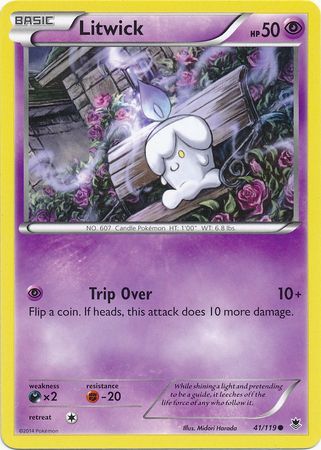 Litwick 41 119 Common XY Phantom Forces Singles Litwick 41 119 Common XY Phantom Forces Singles