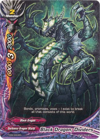 Black Dragon Dividers TD06 0003 Black Dragon Dividers TD06 0003