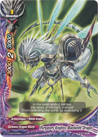 Purgatory Knights Blackknife Dragon TD06 0009 Purgatory Knights Blackknife Dragon TD06 0009