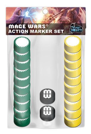 Mage Wars Action Markers expansion Arcane Wonders AWGMWAM1 Board Games A Z Mage Wars Action Markers expansion Arcane Wonders AWGMWAM1 Board Games A Z