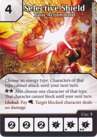 Selective Shield Basic Action Card Common Marvel Dice Masters The Uncanny X Men Singles Selective Shield Basic Action Card Common Marvel Dice Masters The Uncanny X Men Singles