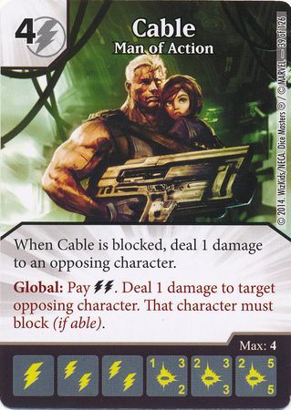 Cable Man of Action Common Cable Man of Action Common
