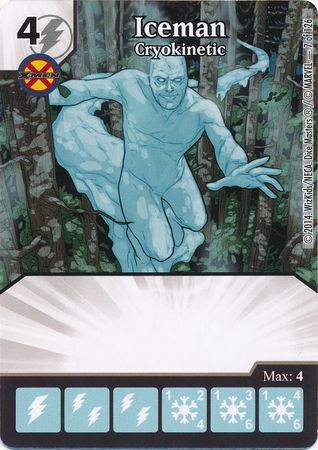 Iceman Cryokinetic Common Marvel Dice Masters The Uncanny X Men Singles Iceman Cryokinetic Common Marvel Dice Masters The Uncanny X Men Singles