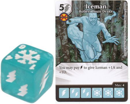 Iceman Robert Louis Drake Common Marvel Dice Masters The Uncanny X Men Singles Iceman Robert Louis Drake Common Marvel Dice Masters The Uncanny X Men Singles