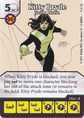 Kitty Pryde Just a Phase Uncommon Marvel Dice Masters The Uncanny X Men Singles Kitty Pryde Just a Phase Uncommon Marvel Dice Masters The Uncanny X Men Singles