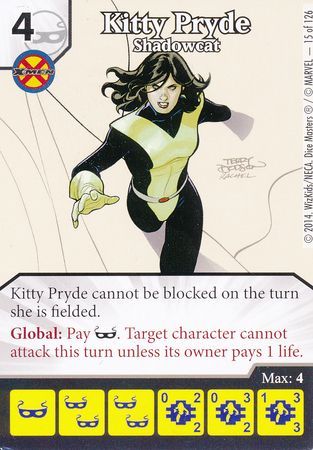Kitty Pryde Shadowcat Common Marvel Dice Masters The Uncanny X Men Singles Kitty Pryde Shadowcat Common Marvel Dice Masters The Uncanny X Men Singles
