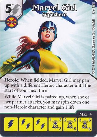 Marvel Girl Superhero Uncommon Marvel Dice Masters The Uncanny X Men Singles Marvel Girl Superhero Uncommon Marvel Dice Masters The Uncanny X Men Singles