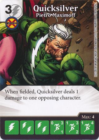 Quicksilver Pietro Maximoff Common Marvel Dice Masters The Uncanny X Men Singles Quicksilver Pietro Maximoff Common Marvel Dice Masters The Uncanny X Men Singles