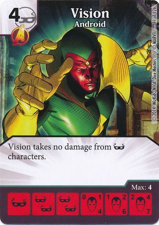 Vision Android Uncommon Marvel Dice Masters The Uncanny X Men Singles Vision Android Uncommon Marvel Dice Masters The Uncanny X Men Singles