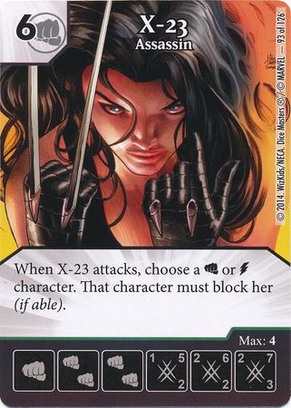 X 23 Assassin Uncommon X 23 Assassin Uncommon