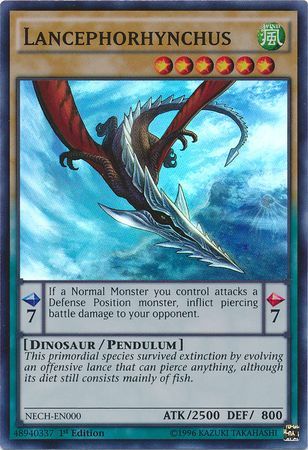 Lancephorhynchus NECH EN000 Super Rare 1st Edition Lancephorhynchus NECH EN000 Super Rare 1st Edition