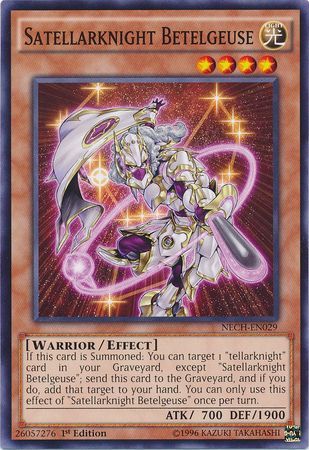 Satellarknight Betelgeuse NECH EN029 Common 1st Edition Satellarknight Betelgeuse NECH EN029 Common 1st Edition