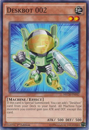 Deskbot 002 NECH EN042 Common 1st Edition The New Challengers NECH 1st Edition Singles Deskbot 002 NECH EN042 Common 1st Edition The New Challengers NECH 1st Edition Singles