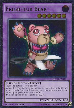 Ultimate Rare Frightfur Bear NECH EN046 1st Edition Ultimate Rare Frightfur Bear NECH EN046 1st Edition
