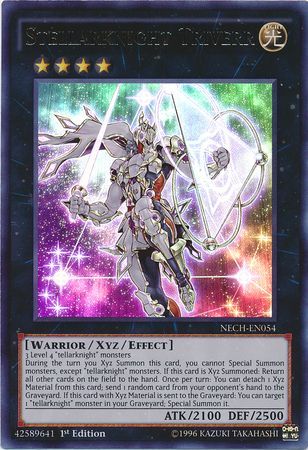 Stellarknight Triverr NECH EN054 Ultra Rare 1st Edition The New Challengers NECH 1st Edition Singles Stellarknight Triverr NECH EN054 Ultra Rare 1st Edition The New Challengers NECH 1st Edition Singles