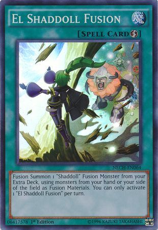 El Shaddoll Fusion NECH EN064 Super Rare 1st Edition The New Challengers NECH 1st Edition Singles El Shaddoll Fusion NECH EN064 Super Rare 1st Edition The New Challengers NECH 1st Edition Singles