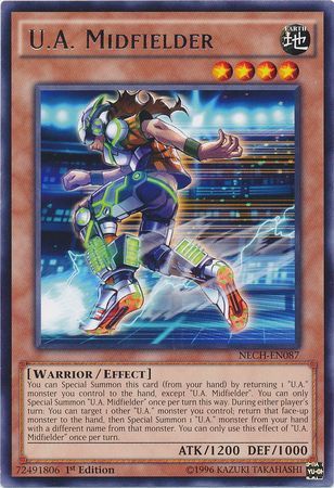 U A Midfielder NECH EN087 Rare 1st Edition U A Midfielder NECH EN087 Rare 1st Edition