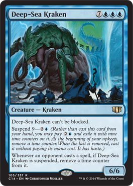 Deep Sea Kraken 105 337 Commander 2014 Singles Deep Sea Kraken 105 337 Commander 2014 Singles