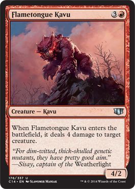 Flametongue Kavu 176 337 Commander 2014 Singles Flametongue Kavu 176 337 Commander 2014 Singles