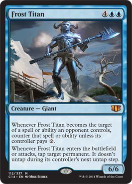 Frost Titan 112 337 Commander 2014 Singles Frost Titan 112 337 Commander 2014 Singles