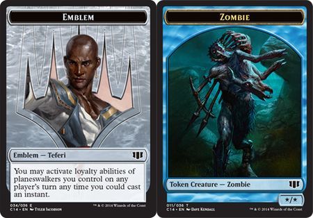 Teferi Emblem 034 Zombie Token 011 C14 Commander 2014 Singles Teferi Emblem 034 Zombie Token 011 C14 Commander 2014 Singles