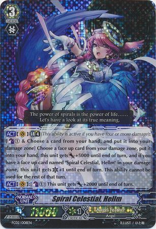 Spiral Celestial Hellm FC02 008EN Triple Rare RRR Spiral Celestial Hellm FC02 008EN Triple Rare RRR