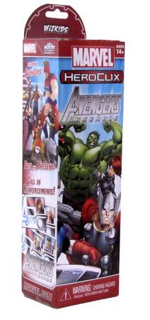 Avengers Assemble 5 Figure Booster Pack Marvel Heroclix Heroclix Sealed Product Avengers Assemble 5 Figure Booster Pack Marvel Heroclix Heroclix Sealed Product