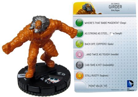 Girder 014 The Flash Booster Set DC HeroClix The Flash Booster Set Singles Girder 014 The Flash Booster Set DC HeroClix The Flash Booster Set Singles