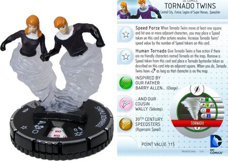 Tornado Twins 036 The Flash Booster Set DC HeroClix Tornado Twins 036 The Flash Booster Set DC HeroClix