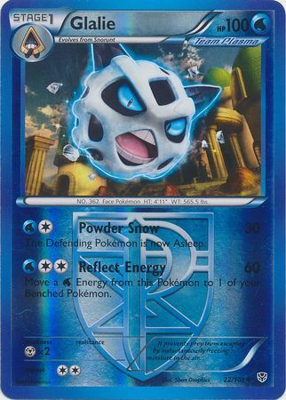 Glalie - 22/101 - Uncommon Reverse Holo