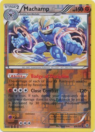 Machamp 49 101 Holo Rare Reverse Holo Black White 10 Plasma Blast Reverse Holo Singles Machamp 49 101 Holo Rare Reverse Holo Black White 10 Plasma Blast Reverse Holo Singles