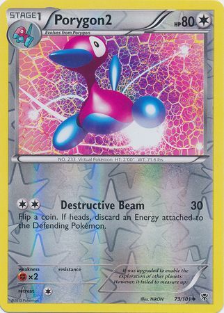 Porygon2 73 101 Uncommon Reverse Holo Porygon2 73 101 Uncommon Reverse Holo