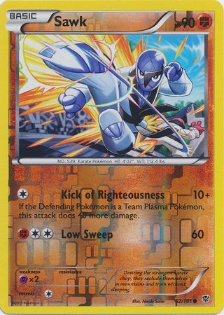 Sawk 52 101 Common Reverse Holo Sawk 52 101 Common Reverse Holo