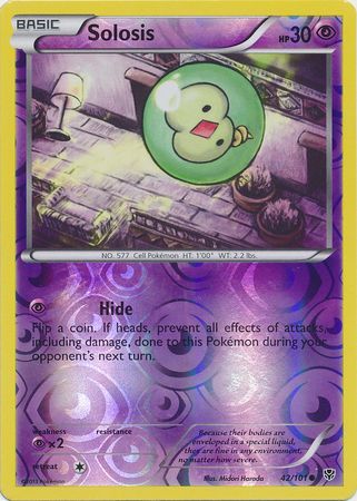 Solosis 42 101 Common Reverse Holo Solosis 42 101 Common Reverse Holo