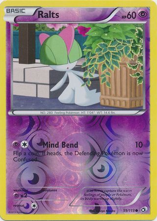 Ralts 59 113 Common Reverse Holo Black White 11 Legendary Treasures Reverse Holo Singles Ralts 59 113 Common Reverse Holo Black White 11 Legendary Treasures Reverse Holo Singles